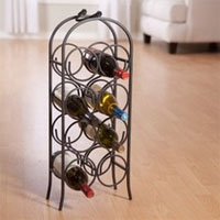 Metal Wine Arch Bottle Rack