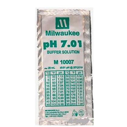 Milwaukee M10007B pH 7.01 Calibration Buffer Solution - 20 mL