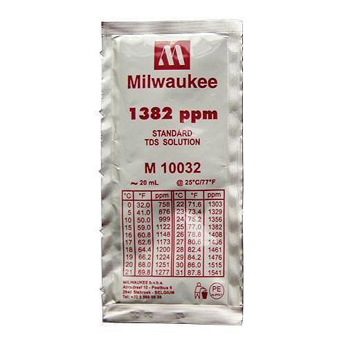 Milwaukee M10032B 1382 ppm TDS Calibration Solution - 20 mL