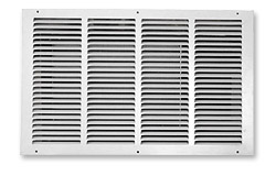 White Louvered Grill for CellarPro Cooling Systems