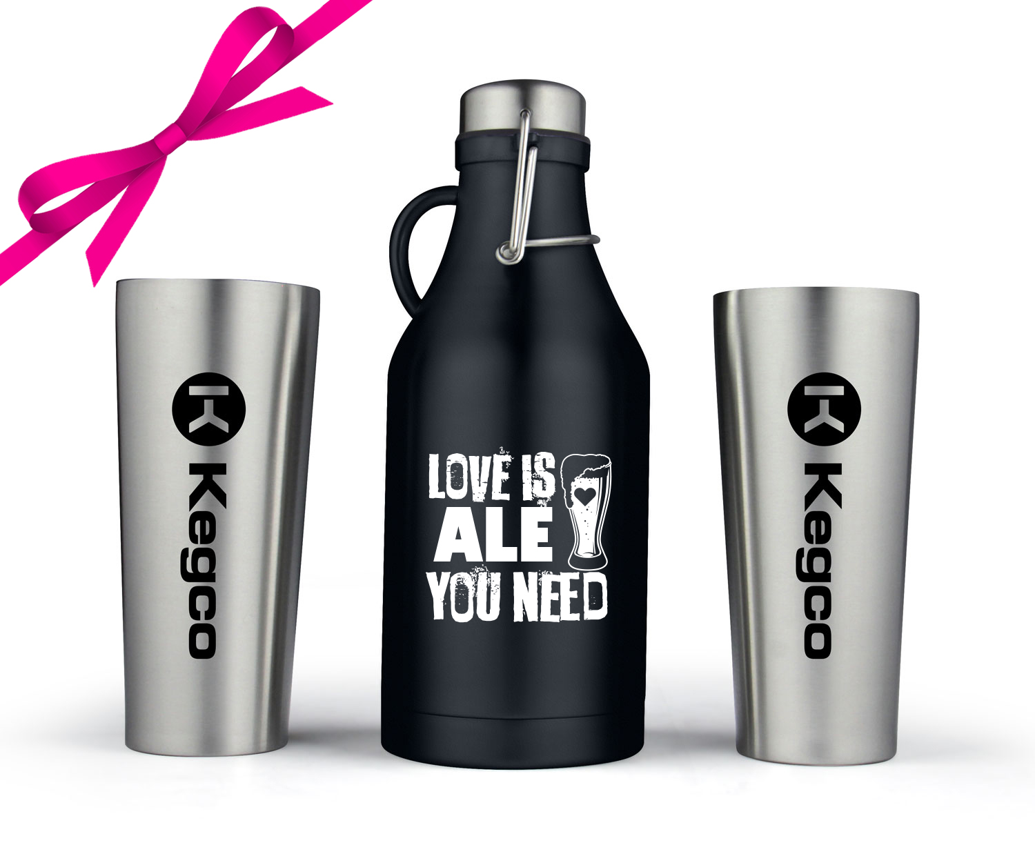 Love is Ale You Need Growler Set