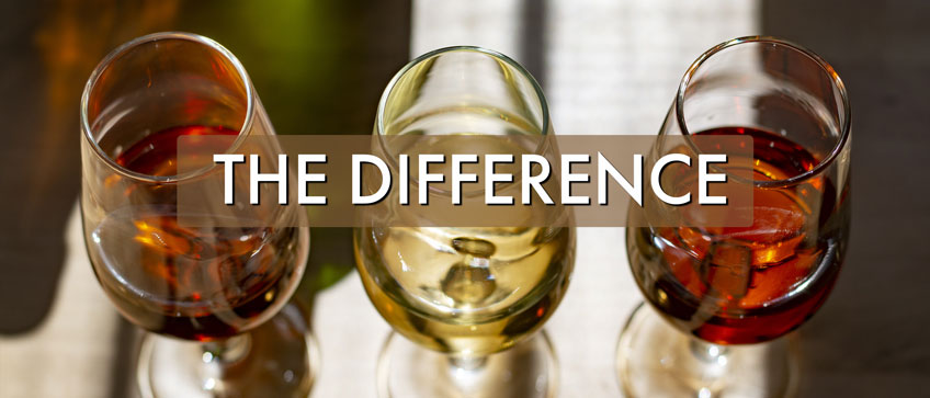 sweetversusdryfortifiedwine