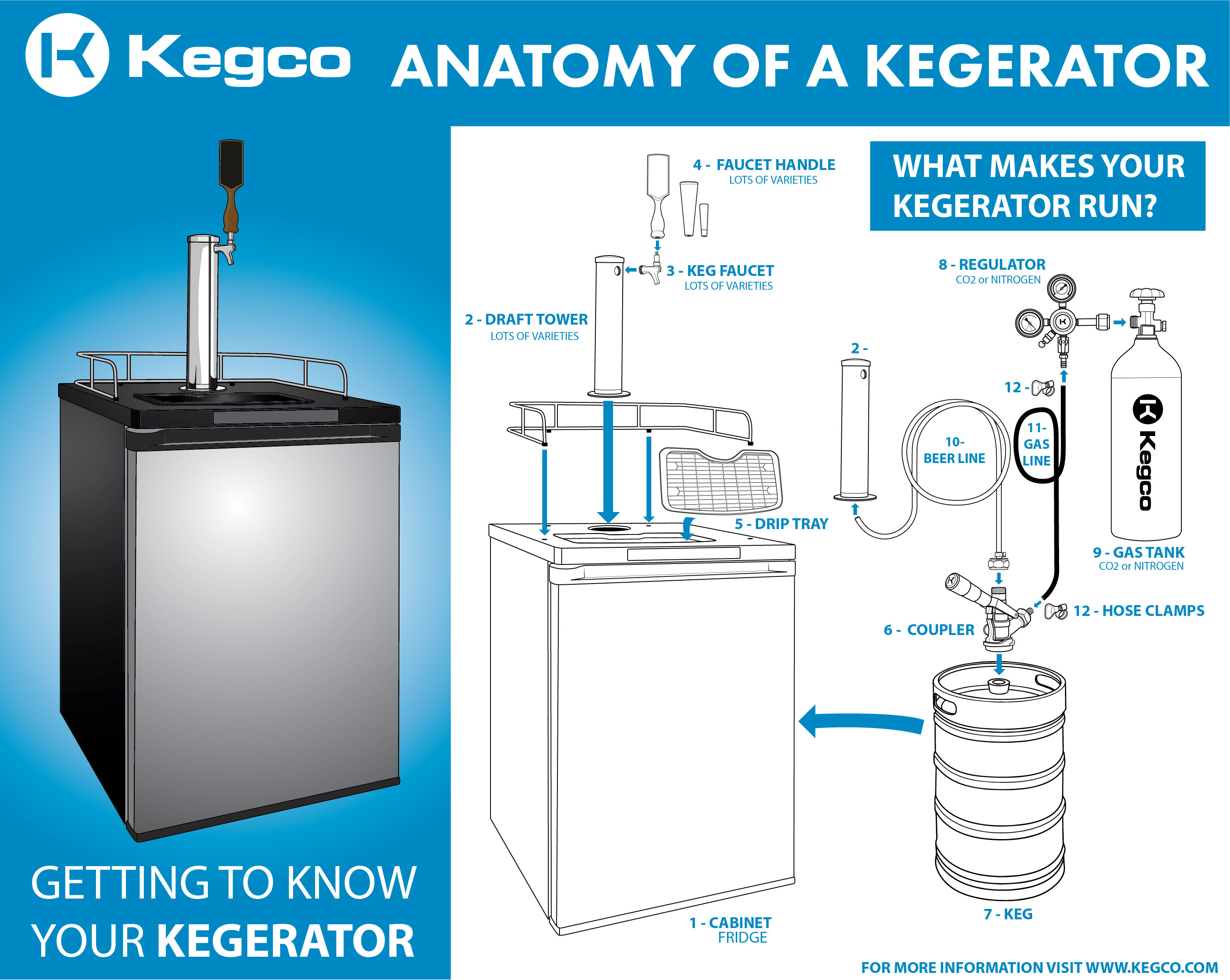 The Anatomy Of A Kegerator - How Does A 