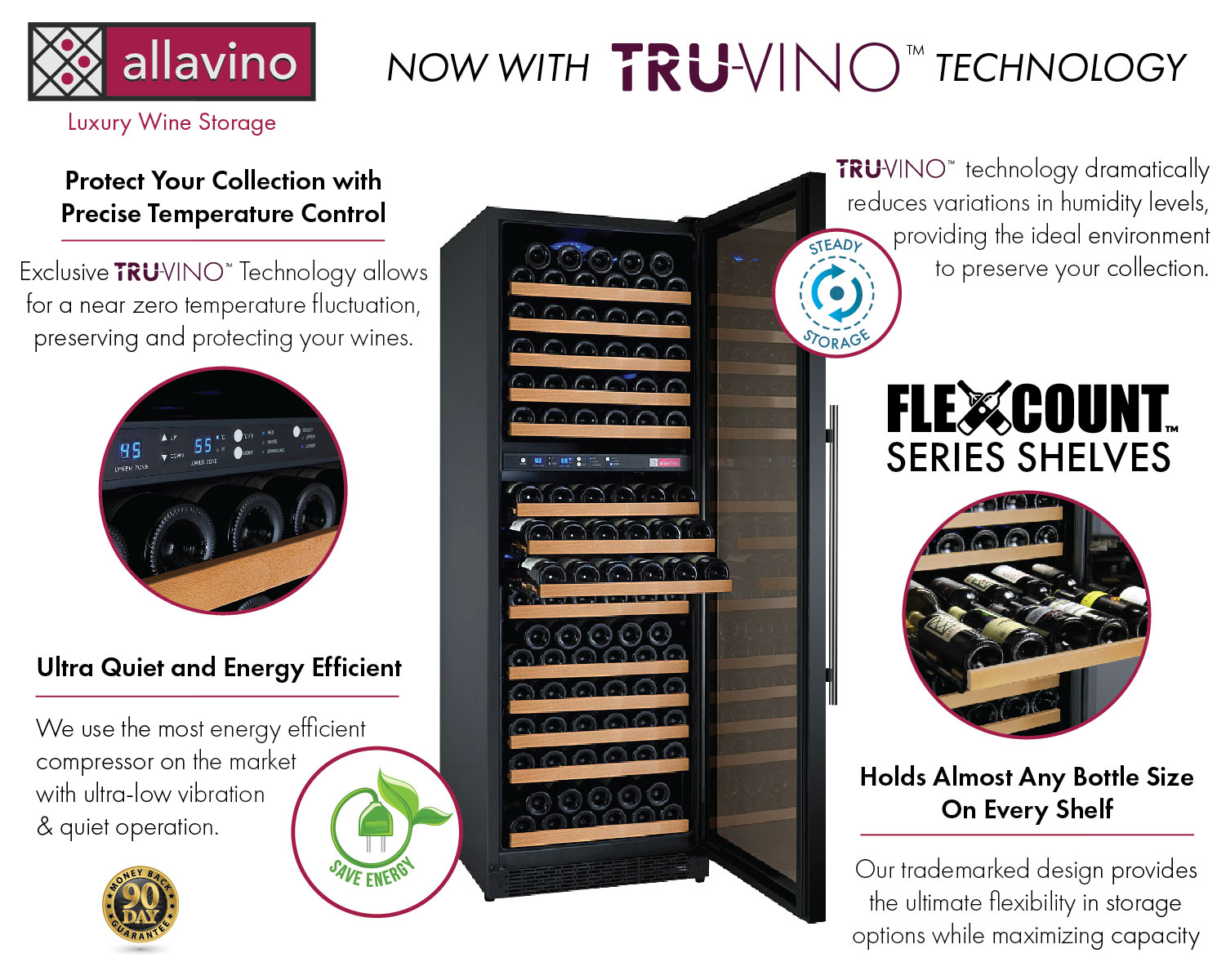 VSWR172-2BR20 Dual Zone Wine cooler