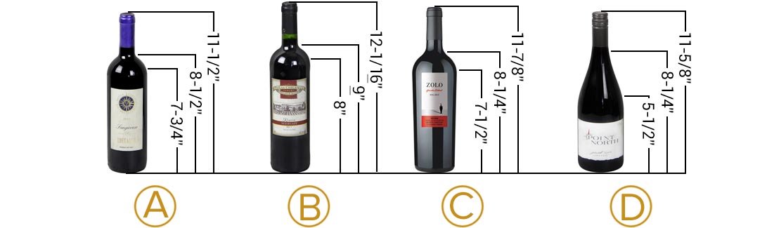 Wine Bottle Dimensions