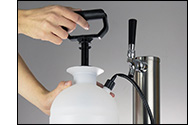 Deluxe hand Pump Pressurized Cleaning Kit