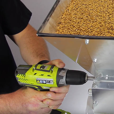 Milling your own grain - Motorized Mill