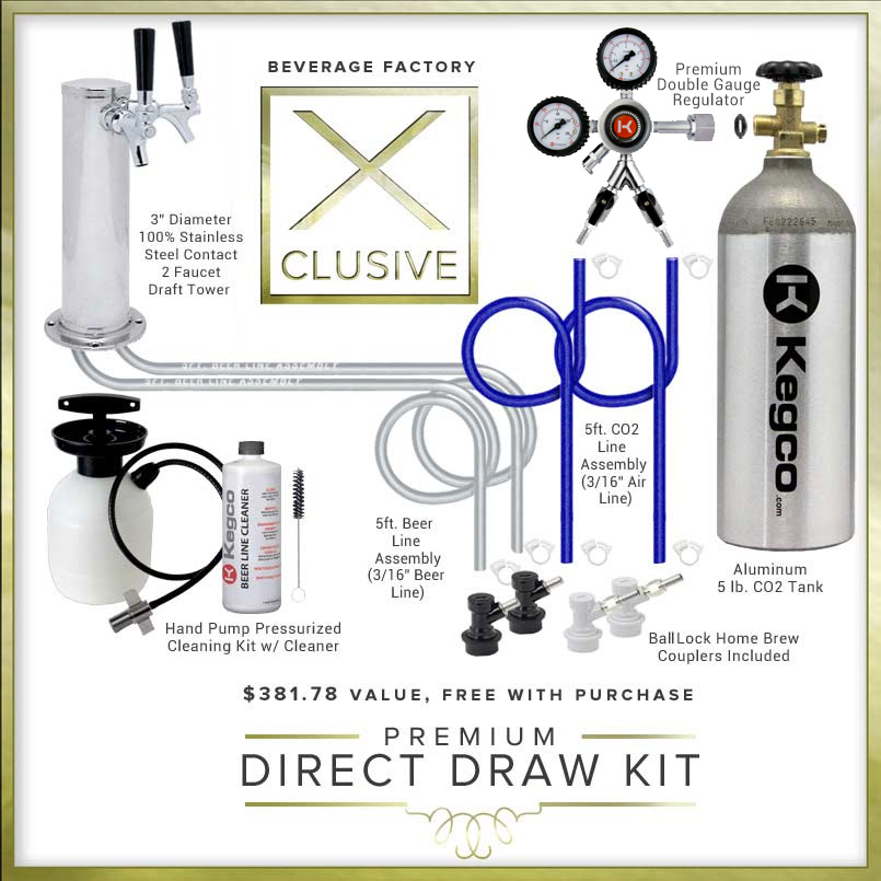 X-CLUSIVE Home Brew Direct Draw Kit.