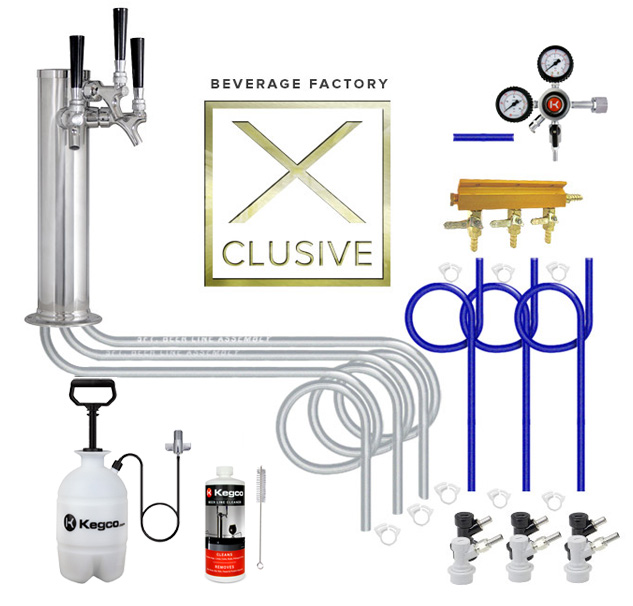 Beverage Factory X-Clusive Direct Draw Kit 