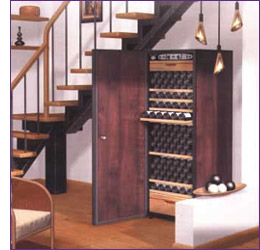 Wine Cellar in Living Area