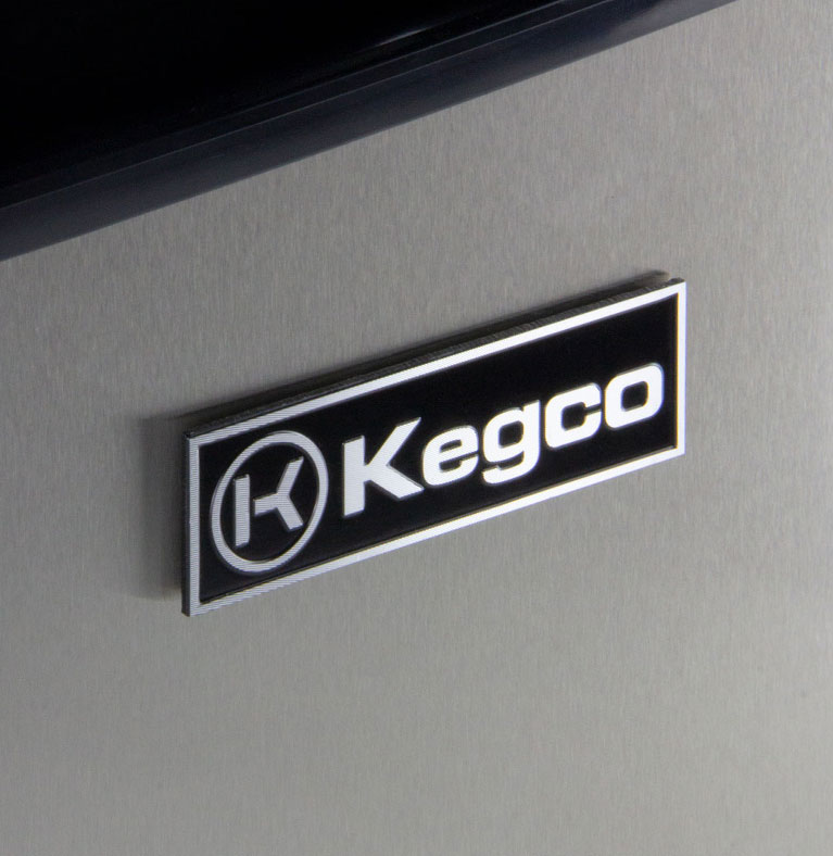 Triple faucet keg configuration for kegerators