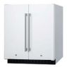 5.4 Cu. Ft. Frost Free Side-by-Side Refrigerator-Freezer - White