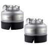 1 Gallon Ball Lock Keg - Strap Handle - NSF Approved - Set of 2