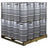 Pallet of 32 Kegs -  7.75 Gallon Commercial Keg with Drop-In D System Sankey Valve
