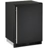 Combo Refrigerator & Ice Maker - Black Cabinet with Black Door