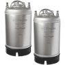 Home Brew Beer Kegs - Ball Lock 3 Gallon Strap Handle - Set of 2