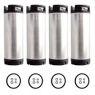 Set of 4 - Reconditioned  5 Gallon Pin Lock Kegs