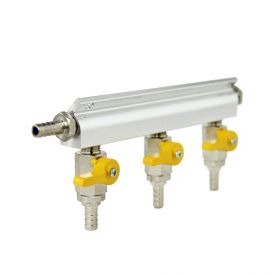 Kegco Three-Way Kegerator Beer Gas / Air Distributor