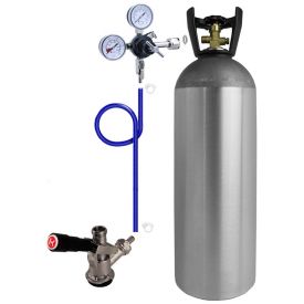 Kegco Direct Draw Kit for Kegerators and Jockey Boxes with 20 lb. CO2 Tank