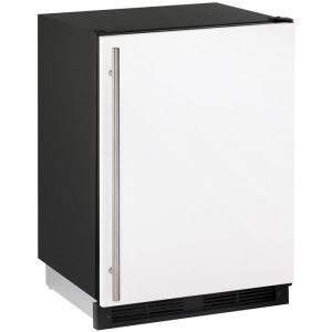 Photo of 1000 Series Frost-Free Refrigerator / Freezer - Black Cabinet with White Door
