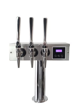 Photo of 3 Faucet Nitro Cold Brew Coffee Dispensing Hot Draft ® Tower
