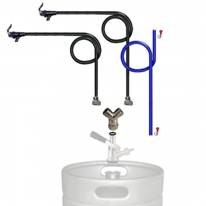 Photo of Standard Double Faucet Party Kegerator Conversion Kit