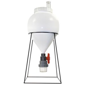 Photo of 3 Gallon Conical Fermenter with Stand