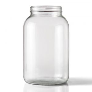 Photo of Wide Mouth Clear Glass Jug - 1 Gallon