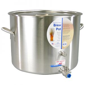 Photo of 15 Gallon Stainless Steel Brew Pot
