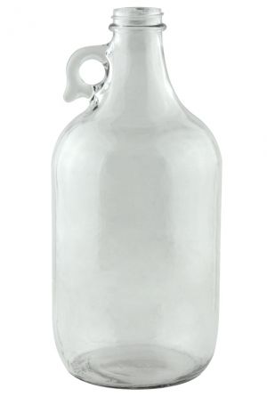 Photo of 64 oz Clear Glass Beer Growler