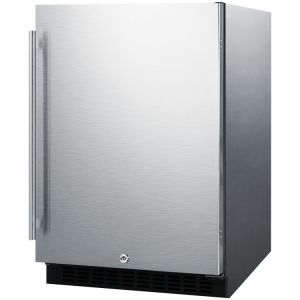 Photo of 4.8 cf Built-In Undercounter ADA Compliant All-Refrigerator - Stainless Steel Exterior
