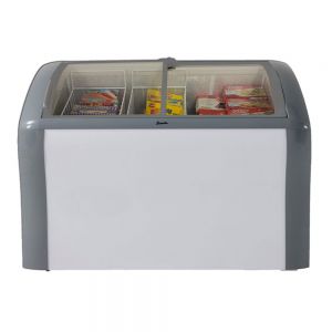 Photo of 8.2 Cu. Ft. Commercial Glass Top Chest Freezer - White