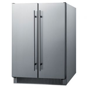 Photo of 5.1 Cu. Ft. Built-In Outdoor Undercounter Refrigerator - Stainless Steel