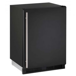 Photo of Combo Refrigerator & Ice Maker - Black Cabinet with Black Door
