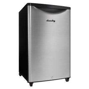 Photo of 4.4 Cu. Ft. Outdoor Compact Refrigerator - Stainless Steel