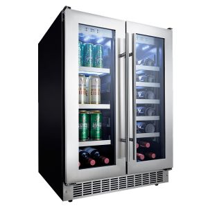 Photo of Silhouette Professional Lorraine 24 inch French Door Beverage Center