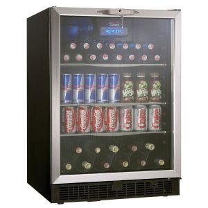 Photo of Silhouette Ricotta 5.3 Cu. Ft. Beverage Center - Stainless Steel Door