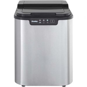 Photo of Danby DIM2500SSDB Portable Ice Maker - Black/Stainless Steel