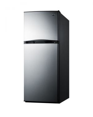 Photo of 9.9 Cu. Ft. Frost Free Refrigerator/Freezer - Stainless Steel Door