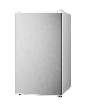 Photo of 3.6 Cu. Ft. Energy Star Qualified Refrigerator/Freezer - Stainless Steel Door