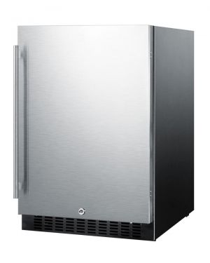 Photo of 4.6 Cu. Ft. Compact Built-In Refrigerator - Stainless Steel Door