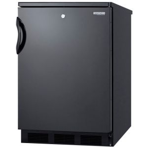 Photo of 5.5 cf Undercounter All Refrigerator Black w/Lock