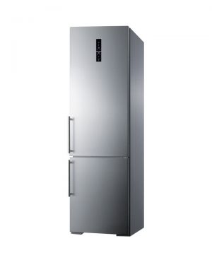 Photo of 12.8 Cu. Ft. Built-In Bottom Freezer/Refrigerator With Icemaker - Stainless Steel Doors