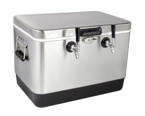 Photo of 50 Liter Dual Tap Stainless Steel Jockey Box