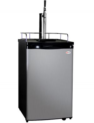 Photo of 20 inch Wide Guinness® Stainless Steel Single Tap Kegerator