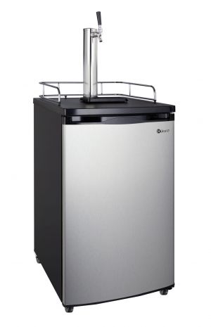 Photo of 20 inch Wide Single Tap Stainless Steel Kegerator