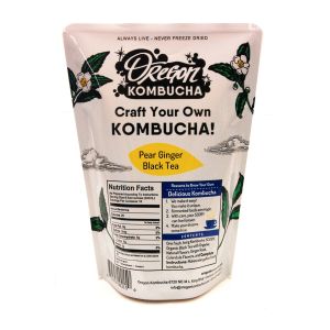 Photo of Basic Pear Ginger Black Tea Kombucha Starter Kit
