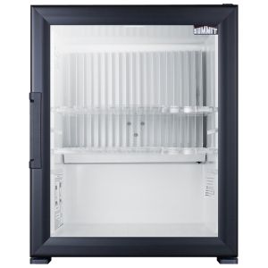 Photo of 1 Cu. Ft. Silent Hotel Minibar Refrigerator - Black with Glass Door