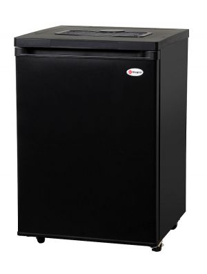Photo of 24 inch Wide Black Kegerator - Cabinet Only
