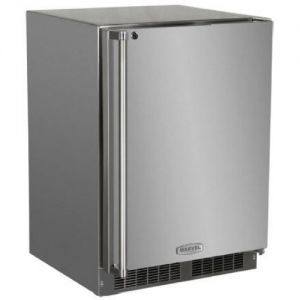 Photo of Outdoor Refrigerator 24 inch - Solid Stainless Steel Door - Right Hinge